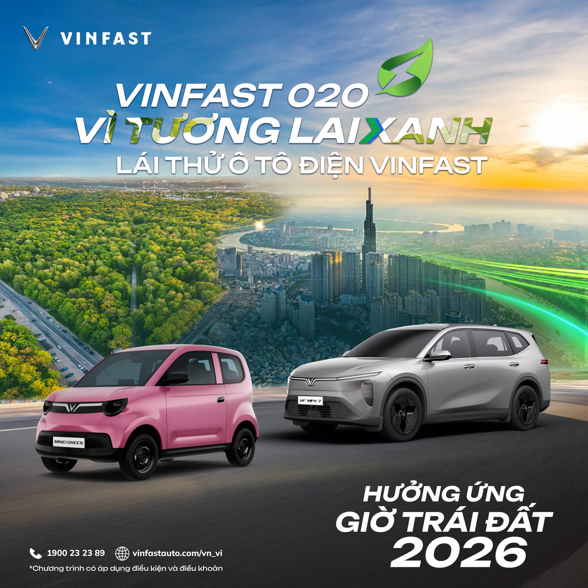VINFAST O2O – VÌ TƯƠNG LAI XANH - SỰ KIỆN TRẢI NGHIỆM LÁI Ô TÔ ĐIỆN, LAN TỎA LỐI SỐNG BỀN VỮNG